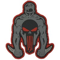 Шеврон ПВХ Каратель Red