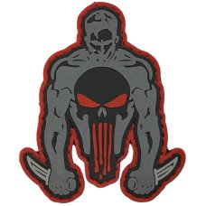 Шеврон ПВХ Каратель Red