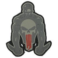 Шеврон ПВХ Каратель Grey