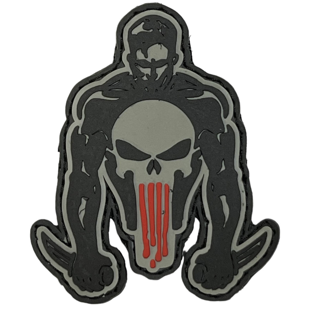 Шеврон ПВХ Каратель Black