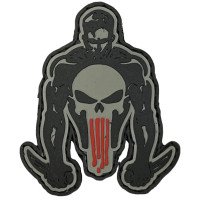 Шеврон ПВХ Каратель Black