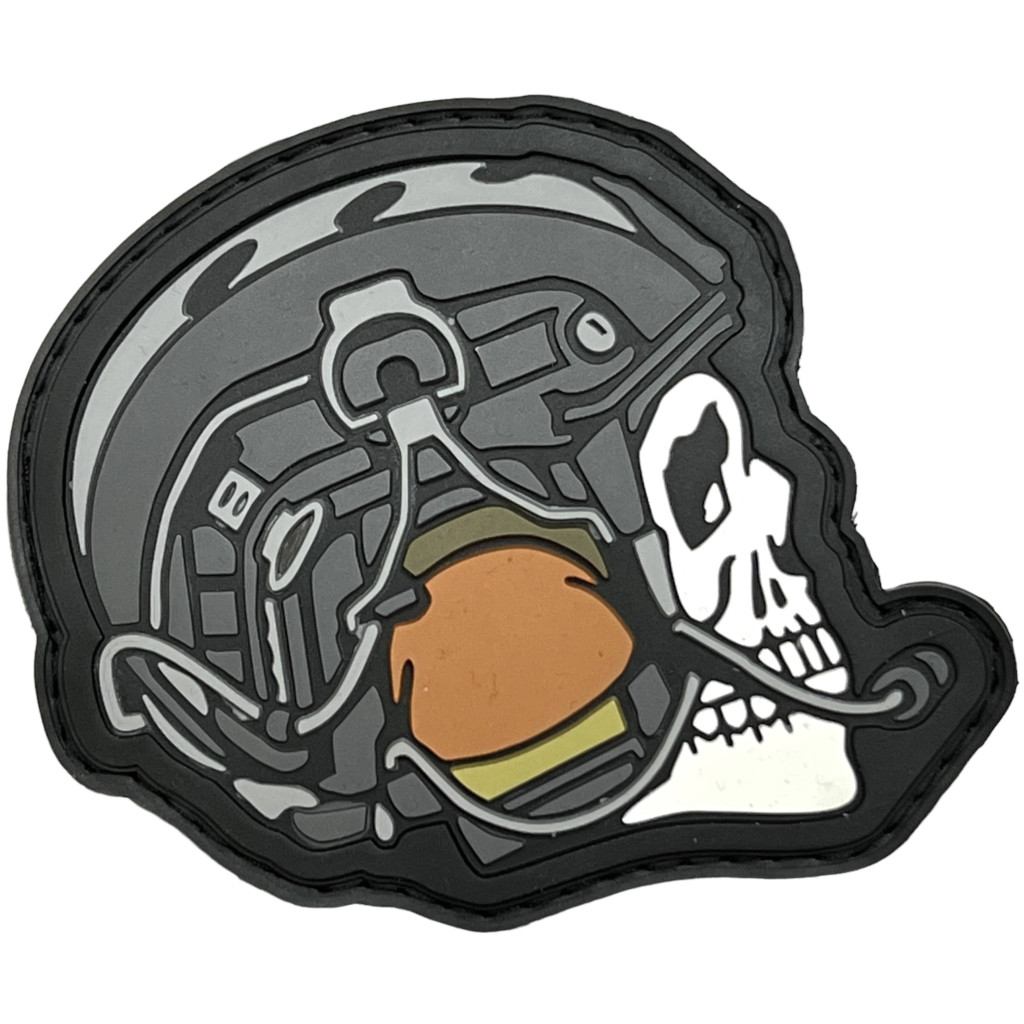 Шеврон ПВХ Operator Grey/White