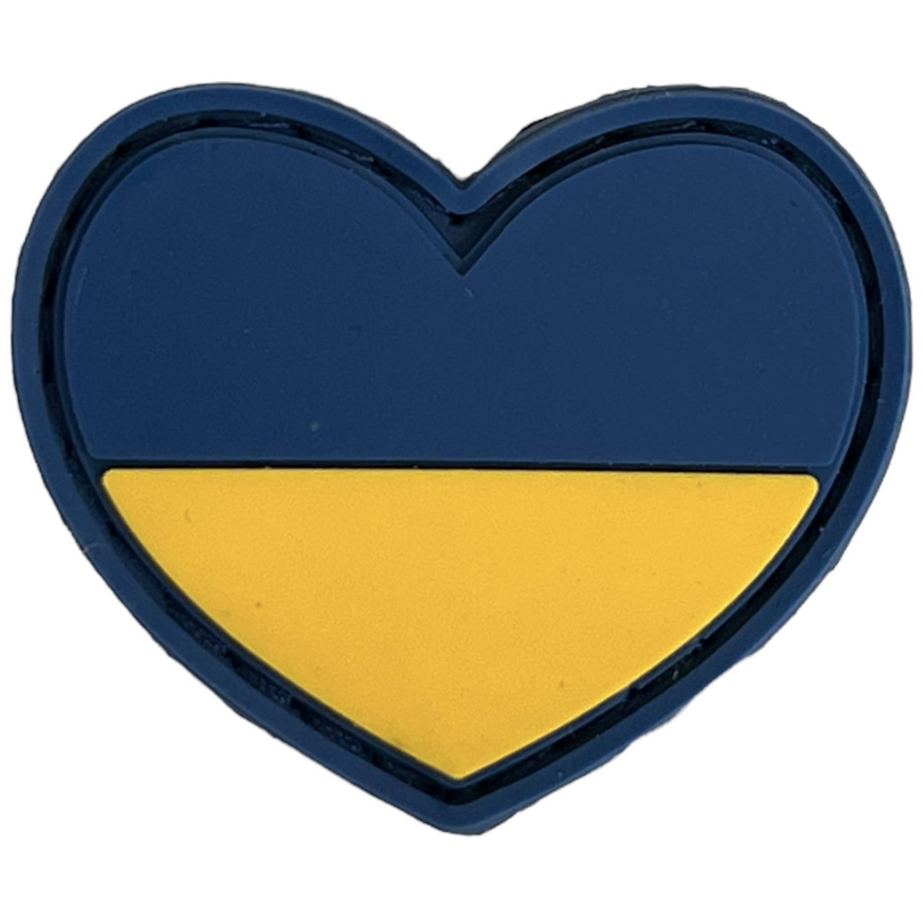 Шеврон ПВХ Сердечко