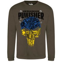 Світшот GANK Punisher Ukrainian Army Olive