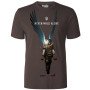 Футболка Never Walk Alone GANK Brown