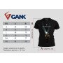 Футболка Never Walk Alone GANK Brown