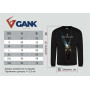 Світшот Never Walk Alone GANK Black