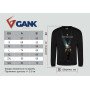 Світшот Never Walk Alone GANK Black