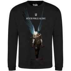 Світшот Never Walk Alone GANK Black