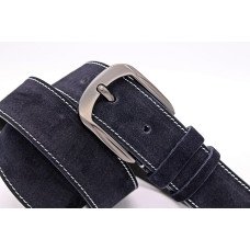 Ремінь класичний KREMEN  dark blue 