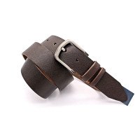 Ремінь класичний KREMEN  brown 416