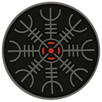 Шеврон ПВХ Шолом Жаху Black/Grey