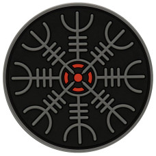 Шеврон ПВХ Шолом Жаху Black/Grey
