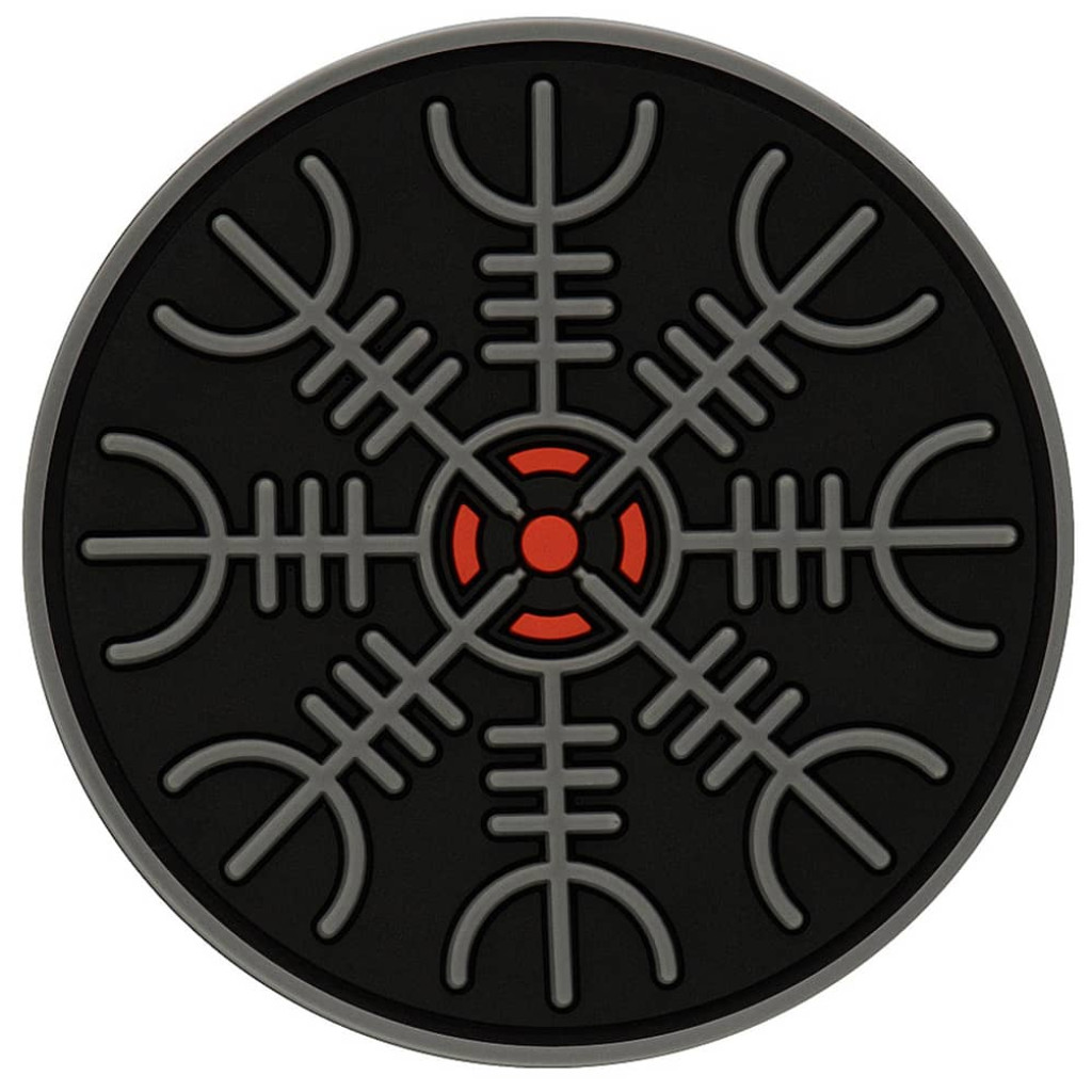 Шеврон ПВХ Шолом Жаху Black/Grey