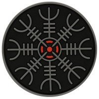 Шеврон ПВХ Шолом Жаху Black/Grey