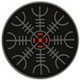 Шеврон ПВХ Шолом Жаху Black/Grey