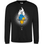 Світшот Heart of Ukraine GANK Black