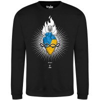 Світшот Heart of Ukraine GANK Black