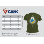Футболка Heart of Ukraine GANK Olive