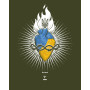 Футболка Heart of Ukraine GANK Olive