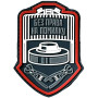 Шеврон ПВХ Сапер Grey/Red