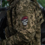Шеврон ПВХ Череп ДШВ