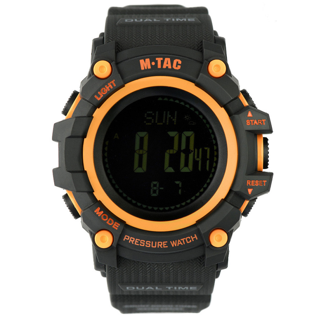 Годинник Тактичний Adventure Black/Orange