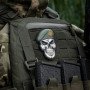 Шеврон ПВХ Череп Сухопутні війська
