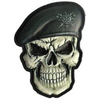 Шеврон ПВХ Череп Гірська Піхота