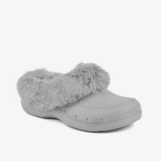 Утеплені клоги (сабо) HUSKY Khaki grey