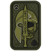 Шеврон ПВХ Molon Labe Ace 3D PVC Olive
