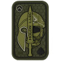 Шеврон ПВХ Molon Labe Ace 3D PVC Olive