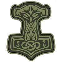 Шеврон ПВХ Молот Тора PVC Olive