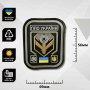 Шеврон ПВХ ППО України Black
