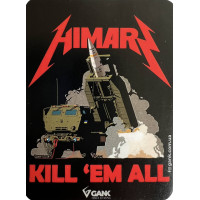 Наліпка HIMARS GANK Black