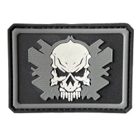 Шеврон ПВХ Ghost Black/Grey