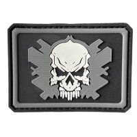 Шеврон ПВХ Ghost Black/Grey