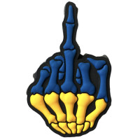 Шеврон ПВХ Відчепіться Yellow/Blue