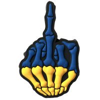 Шеврон ПВХ Відчепіться Yellow/Blue