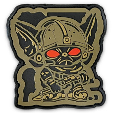 Шеврон ПВХ Майстер йода воїн Coyote