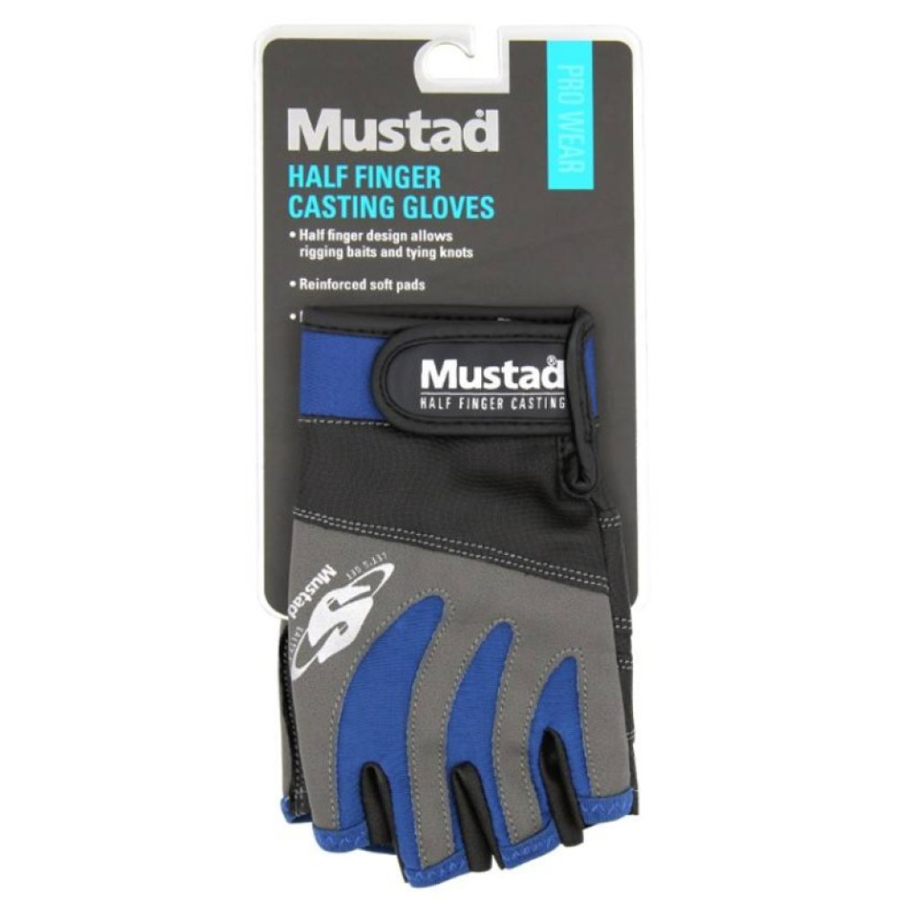 Рукавиці Mustad Half Finger Casting GL004
