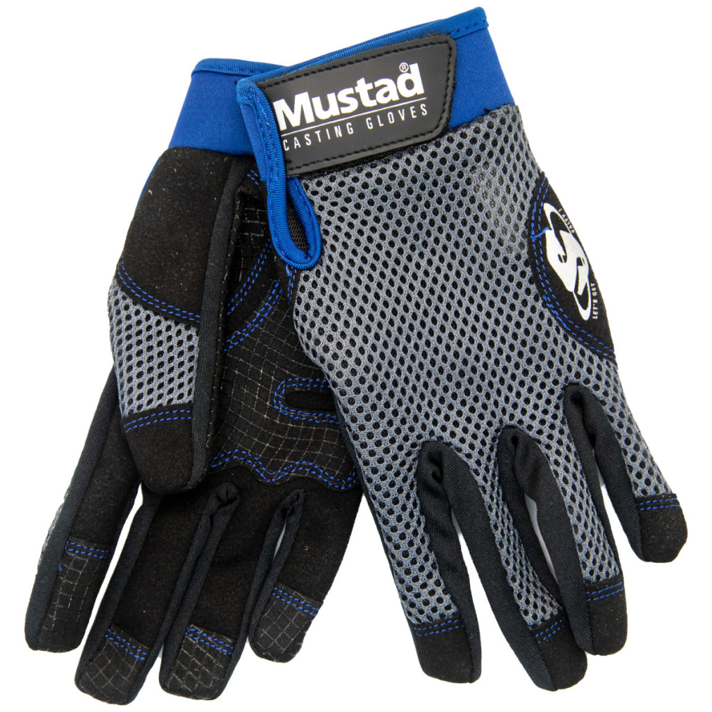 Рукавиці Mustad Casting Gloves Blue/Black