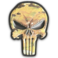 Шеврон ПВХ Punisher Camo Coyote