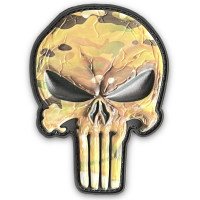 Шеврон ПВХ Punisher Camo Coyote