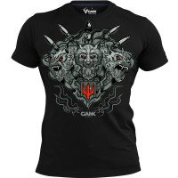 Футболка Цербер GANK Black/Grey
