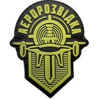 Шеврон ПВХ Аеророзвідка Olive