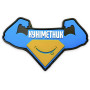 Шеврон ПВХ Куніметник Yellow/Blue