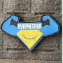 Шеврон ПВХ Куніметник Yellow/Blue