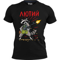 Футболка Єнот з покемоном GANK Лютий Limited Edition