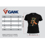 Футболка Котан з Калашматом GANK White
